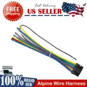 Brand New Wire Harness for ALPINE CDE-126BT CDE126BT Car Radio Replacement Part