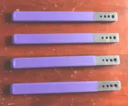 NEW.4 OF.Flat,4 Hole,Straight,Australian Made. Wire Twisting,Bending,Fence Tool:
