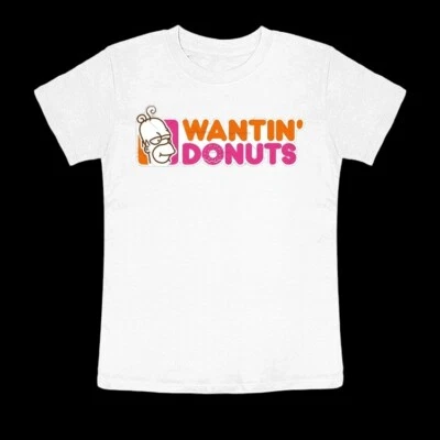 Wanting Donuts Homer Simpson Shirt Men