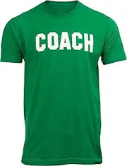 [Ann Arbor T-shirt Co.] Coach | Coaching Tee Shirt: Royal Blue, Red, Green, Navy, Black Men Women T-Shirt