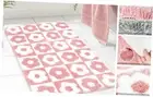Pink Bathroom Rugs Checkered Rug Super Soft Pink Bathroom Decor Cute Bath Mat