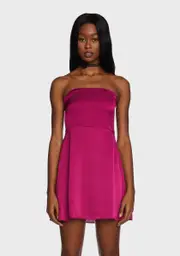 Sassy But Classy Satin Dress