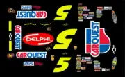 #5 Kyle Busch CarQuest Monte Carlo 2006 1/64th Scale Decals