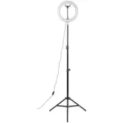Selfie Ring Light with Tripod - Blackmore Pro Audio LED - 3 Color Temperatures
