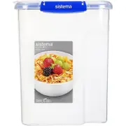 Sistema KLIP IT PLUS Cereal Storage Container - Airtight 4.2 Litre Food Pantry Storage Container - BPA-Free