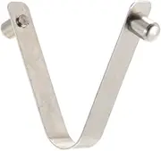 6pcs Kayak Paddle Spring Clips Tent Pole Clips Push Button Spring Snap Clip Locking Tube Pin 9mm Double pin Solid