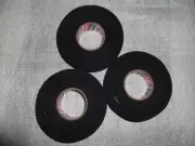 BLACK TAPE 1"x25yds 3 ROLLS JAYBIRD