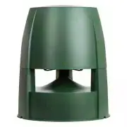 8" Omni Speaker 200W w/ 70V Optional Tap, 360° Dispersion IP65 Rated, Green