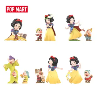 POP MART 泡泡瑪特 迪士尼白雪公主經典系列手辦道具玩具创意礼物盲盒