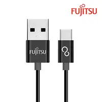 在飛比找PChome24h購物優惠-FUJITSU富士通USB2.0-TYPE-C充電傳輸線(U