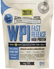 Protein Supplies Australia WPI Whey Protein Isolate Unflavoured 500g