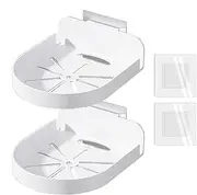 Wall Mount Camera Shelf | No Drill Monitor Support Shelf - Security Wall Support Brackets for Bedroom Kitchen Living Room