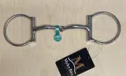 Myler Level 1 Stainless Steel Sweet Iron Snaffle Western Dee Bit - 5" MB09