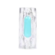 Maia Aster Clear Vibrating Stroker Sleeve