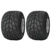 2pc 11x7.10-5 Go Kart Rear Wheel Tyre Rim 5" For GoCart Drift Trike Racing Buggy