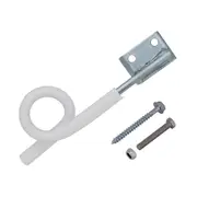 100X 150mm Offset Pigtail Insulator Outrigger Electric Fence Star Picket Post