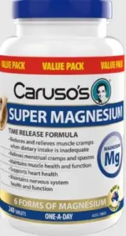 Carusos Super Magnesium Tablets x 240