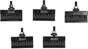 5Pcs Quick Change Turning and Facing Tool Post Holders, Heavy Duty Post Turning Facing Holder, for Corner Lathes, Bench lathes and turret lathes, OXA 250‑001