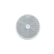 Narva 80mm Clear Retro Reflector with Central Fixing Hole - Bulk Pack of 50