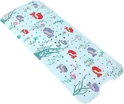Baby Bath Mat for Tub - Cartoon Pattern Extra Long Kids Bathtub Mat | 40 X 16 Inch Machine Washable Toddler Baby Bathtub Mat with Suction Cups & Drain Holes