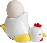 Ceramic Egg Holder,Chicken/Duck Poached Egg Cup Holder Adorable Ceramic | Dishwasher Safe Display Stand, Animal Decoration Platter for Home, Party Favors, Kitchen