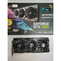 在飛比找蝦皮購物優惠-本人自用 華碩 ROG Strix GTX1060 6G 三