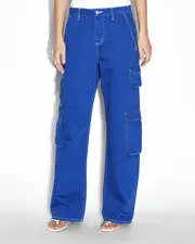 Buy Drill Cargo Cobalt | Ksubi | Ksubi ++