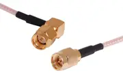 1m SMA Male to SMA Right Angle Male RG316 Cable