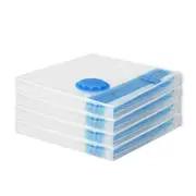 4PCS Vacuum Sealer Storage Bag Large Re-Usable Space Saver 100cm