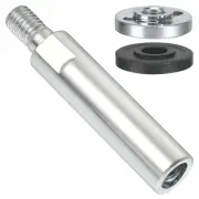 Angle Grinder Extension Connecting Rod 80mm M10 Thread Shaft Polisher Set Part