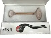 Jade Roller & MNR Needle Roller Face Beauty Set Ant Skin Rejuvenating Bundle