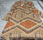 Romeo & Juliet Couture Dress Small NWT $185 Assymetrical Bottom Aztec Western