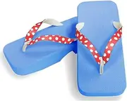 Hajime(一歩) [One Step] [Hajime] Geta Geta Clogs, Soft and Water Resistant, Made of Sponge, 10.6 inches (27 cm), SB/Dot x Red, Dot x Red (Dot x Red/27), Dot × Red, 27.0 cm