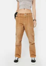 [Dickies Girl] Roll Cuff Cargo Pants