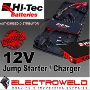 HI-TEC Mini Battery Jump Starter Charger Pack, Li-Ion, 12V Car Laptop Phone USB