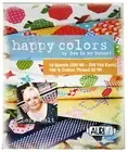 Aurifil Thread Set HAPPY COLORS By Lori Holt 50wt Cotton 10 Small (220 yard) ...