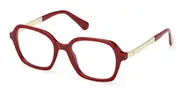 Max & Co. MO5190 066 Women’s Glasses Red Size 50 - Private Health Rebate - Blue Light Block Available