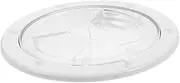 WESIEVYA Deck Cover Boat Hatch Round Transparent Glass Cover Boat Window Yacht Handhole Cover Hatch Cover Pool Cover Tool Boats Marine Boat Tap Hole Cover Yacht Deck Table Cover Plastic