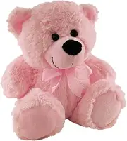 Elka Australia 76201-23PK Jelly Teddy Bear Soft Plush Toy, Light Pink, 23 Centimeters