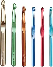 Large Aluminum Crochet Hooks Set 7mm, 8mm, 9mm,10mm, 12mm, 15mm, Big Standard Size Crochet Hooks