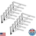 WANGSHIQI Tablecloth Clips,12 Pack Stainless Steel Table Cloth Cover Clamps,