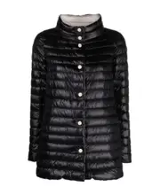reversible goose-down puffer jacket IT40,IT42 Black