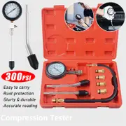 OZNALA COMPRESSION TEST ENGINE PETROL TESTER KIT SET FOR AUTOMOTIVE CAR BRASS TOOL AU
