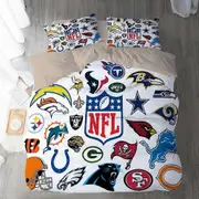 v2832 Bed Sheets National Football League Duvet Cover Set Bed Linen Children Doona Cover Bed Sheets IU2832