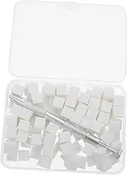 ASAKKURA Kit Nail Manicure Tools Set Professional Nail Art Sponge for Fade Salon Supplies Mini Grabber Pen