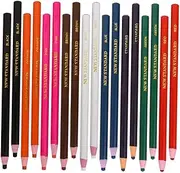HOMOBABE 20pcs Wax Pencil Markers Easy Peel- Portable China Marker for Drawing Glass Ceramics Furniture