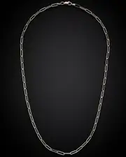 14K Italian Gold Paperclip Chain