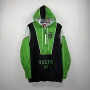 New Mitchell & Ness Mens MLS Austin FC Highlight Reel Windbreaker Jacket Size L