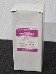 Cargille Type FF Immersion Oil For Fluorescence Microscope 480cc 16oz Sealed Box