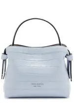 Kate Spade New York Knott Mini Crocodile-effect Leather Cross-body bag - Light Blue ONE SIZE